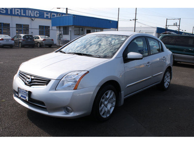 nissan sentra 2011 silver sedan 2 0 gasoline 4 cylinders front wheel drive automatic 98632