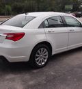 chrysler 200 2011 white sedan touring 4 cylinders autostick 77070