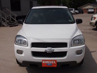 chevrolet uplander 2008 white van lt gasoline 6 cylinders front wheel drive automatic 77706