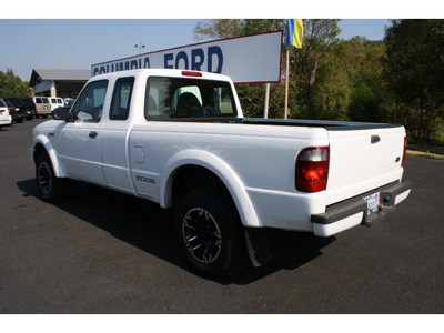ford ranger 2001 off white edge gasoline 6 cylinders rear wheel drive 5 speed manual 98632