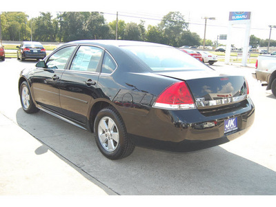 chevrolet impala 2011 black sedan lt flex fuel 6 cylinders front wheel drive automatic with overdrive 77627
