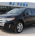 ford edge 2013 black limited 6 cylinders automatic 77575