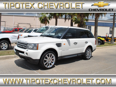 land rover range rover sport 2007 white suv supercharged 8 cylinders automatic 78521