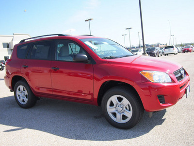 toyota rav4 2012 red suv gasoline 4 cylinders 2 wheel drive automatic 76011