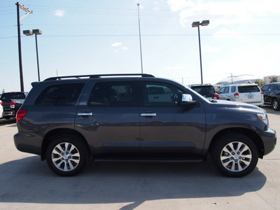 toyota sequoia 2012 gray suv limited gasoline 8 cylinders 2 wheel drive automatic 76011