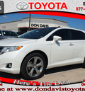 toyota venza 2013 white xle gasoline 6 cylinders front wheel drive automatic 76011
