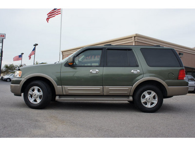 ford expedition 2003 green suv eddie bauer 8 cylinders sohc automatic 76543