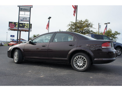 chrysler sebring 2004 black sedan touring 6 cylinders automatic 76543