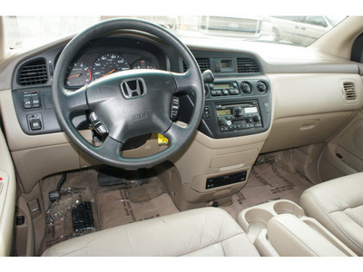 honda odyssey 2004 beige van ex l w dvd gasoline 6 cylinders front wheel drive automatic 76543