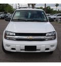 chevrolet trailblazer 2008 white suv ls gasoline 6 cylinders 4 wheel drive automatic 78411