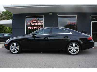 mercedes benz cls class 2009 black coupe cls550 gasoline 8 cylinders rear wheel drive automatic 76513