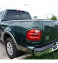 ford f 150 2002 dk  green lariat 8 cylinders automatic 78729