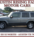 jeep commander 2007 gray suv sport 6 cylinders automatic 78753