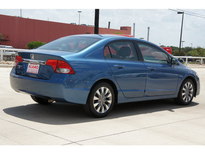 honda civic 2010 blue sedan ex gasoline 4 cylinders front wheel drive automatic 78232