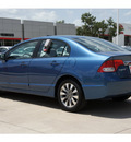 honda civic 2010 blue sedan ex gasoline 4 cylinders front wheel drive automatic 78232