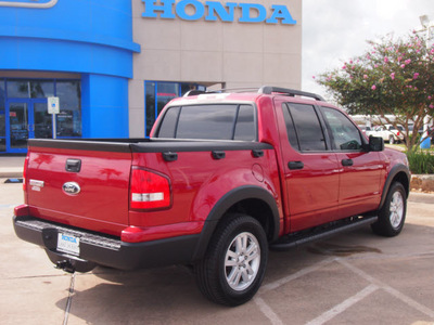 ford explorer sport trac 2008 red suv xlt gasoline 6 cylinders 2 wheel drive automatic 77566