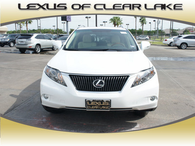 lexus rx 350 2011 white suv 6 cylinders automatic 77546