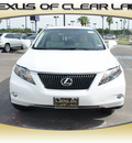 lexus rx 350 2011 white suv 6 cylinders automatic 77546
