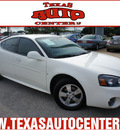 pontiac grand prix 2008 white sedan 6 cylinders automatic 78666