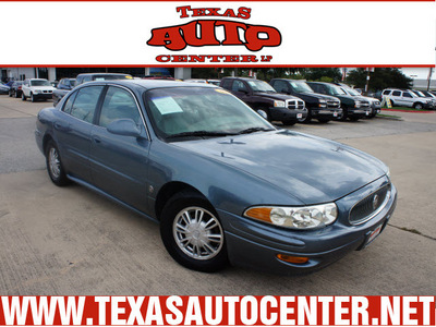 buick lesabre 2002 blue sedan custom 6 cylinders automatic 78666