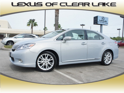 lexus hs 250h 2010 silver sedan 4 cylinders automatic 77546