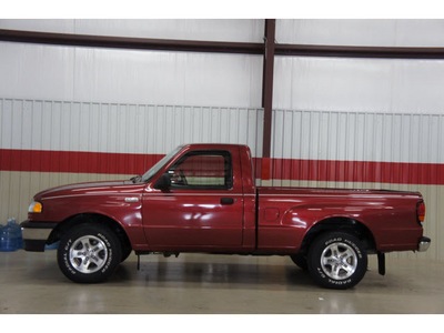 mazda b series pickup 1999 red pickup truck b2500 se gasoline 4 cylinders rear wheel drive 6 speed manual 79110