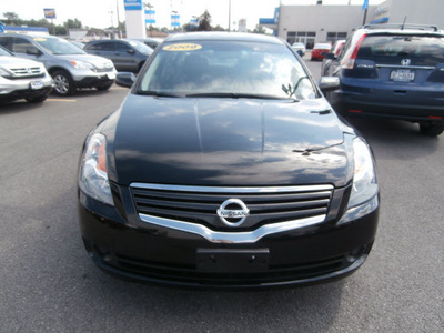 nissan altima 2009 black sedan 4 cylinders automatic 13502