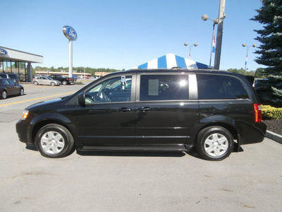 dodge grand caravan 2010 black van se 6 cylinders automatic 13502