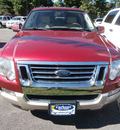 ford explorer 2007 red suv eddie bauer 6 cylinders 5 speed automatic 13502