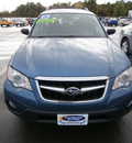 subaru outback 2008 blue wagon 4 cylinders automatic 13502