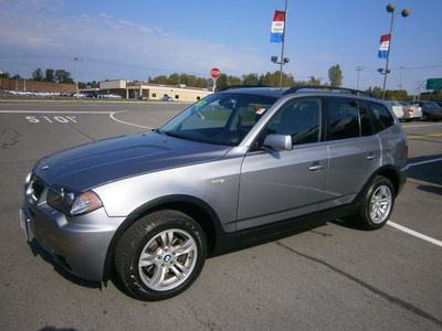 bmw x3 2006 gray suv 3 0 6 cylinders automatic 13502