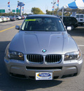 bmw x3 2006 gray suv 3 0 6 cylinders automatic 13502