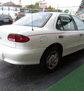 chevrolet cavalier 1999 white sedan gasoline 4 cylinders front wheel drive automatic 45840