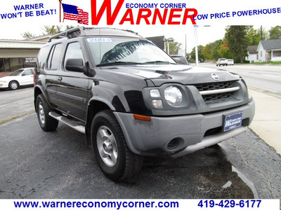 nissan xterra 2003 black suv xe v6 gasoline 6 cylinders sohc 4 wheel drive automatic with overdrive 45840