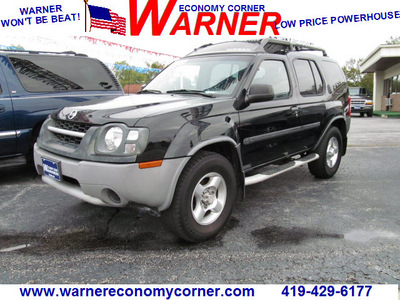 nissan xterra 2003 black suv xe v6 gasoline 6 cylinders sohc 4 wheel drive automatic with overdrive 45840