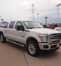 ford f 250 super duty 2012 white lariat biodiesel 8 cylinders 4 wheel drive automatic 76108
