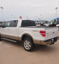 ford f 150 2012 white lariat gasoline 6 cylinders 4 wheel drive automatic 76108