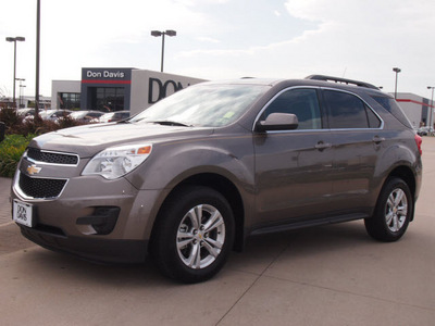 chevrolet equinox 2012 brown lt 4 cylinders automatic 76018