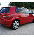 volkswagen golf 2011 red hatchback tdi 4 cylinders automatic 77099
