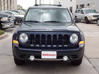 jeep patriot 2013 dk  blue suv limited gasoline 4 cylinders front wheel drive autostick 77099