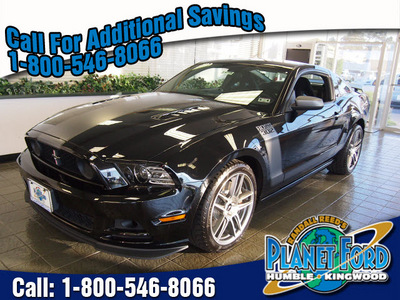ford mustang 2013 black coupe boss 302 gasoline 8 cylinders rear wheel drive automatic 77338