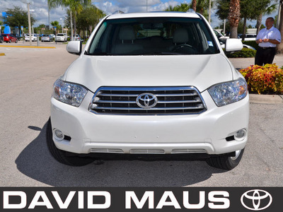 toyota highlander 2010 white suv limited gasoline 6 cylinders front wheel drive automatic 32771