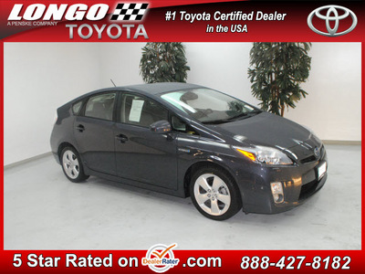 toyota prius 2010 gray v hybrid 4 cylinders front wheel drive automatic 91731