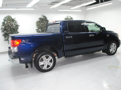 toyota tundra 2007 blue limited gasoline 8 cylinders 2 wheel drive automatic 91731