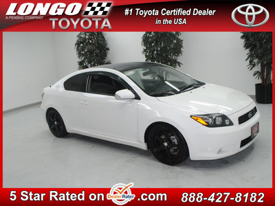 scion tc 2008 white hatchback gasoline 4 cylinders front wheel drive 5 speed manual 91731