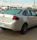 ford focus 2011 silver sedan sport ses gasoline 4 cylinders front wheel drive automatic with overdrive 77074