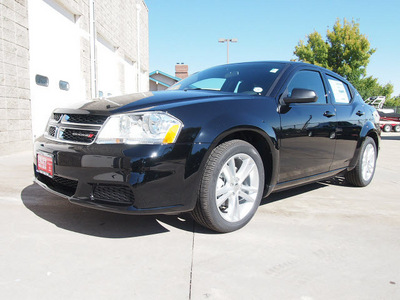 dodge avenger 2013 black sedan se v6 flex fuel 6 cylinders front wheel drive automatic 80301