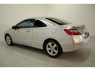 honda civic 2006 silver coupe ex gasoline 4 cylinders front wheel drive 5 speed manual 77025