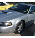 ford mustang 2004 silver coupe gasoline 6 cylinders rear wheel drive automatic 77018