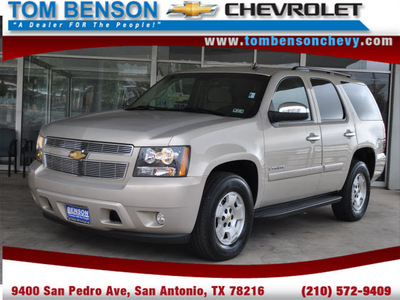 chevrolet tahoe 2007 gold suv lt 8 cylinders automatic 78216